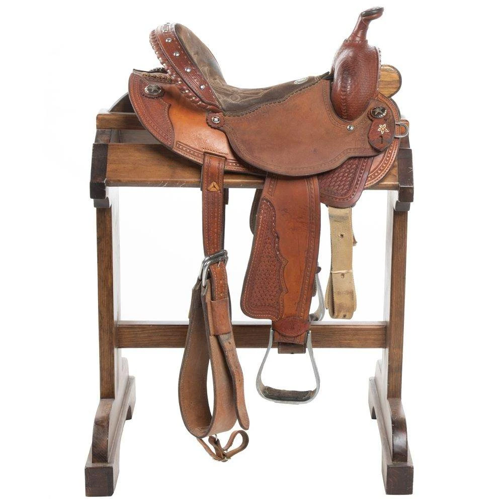 NRS Used 13.5in Double J Pozzi Pro Barrel Saddle - Image 2