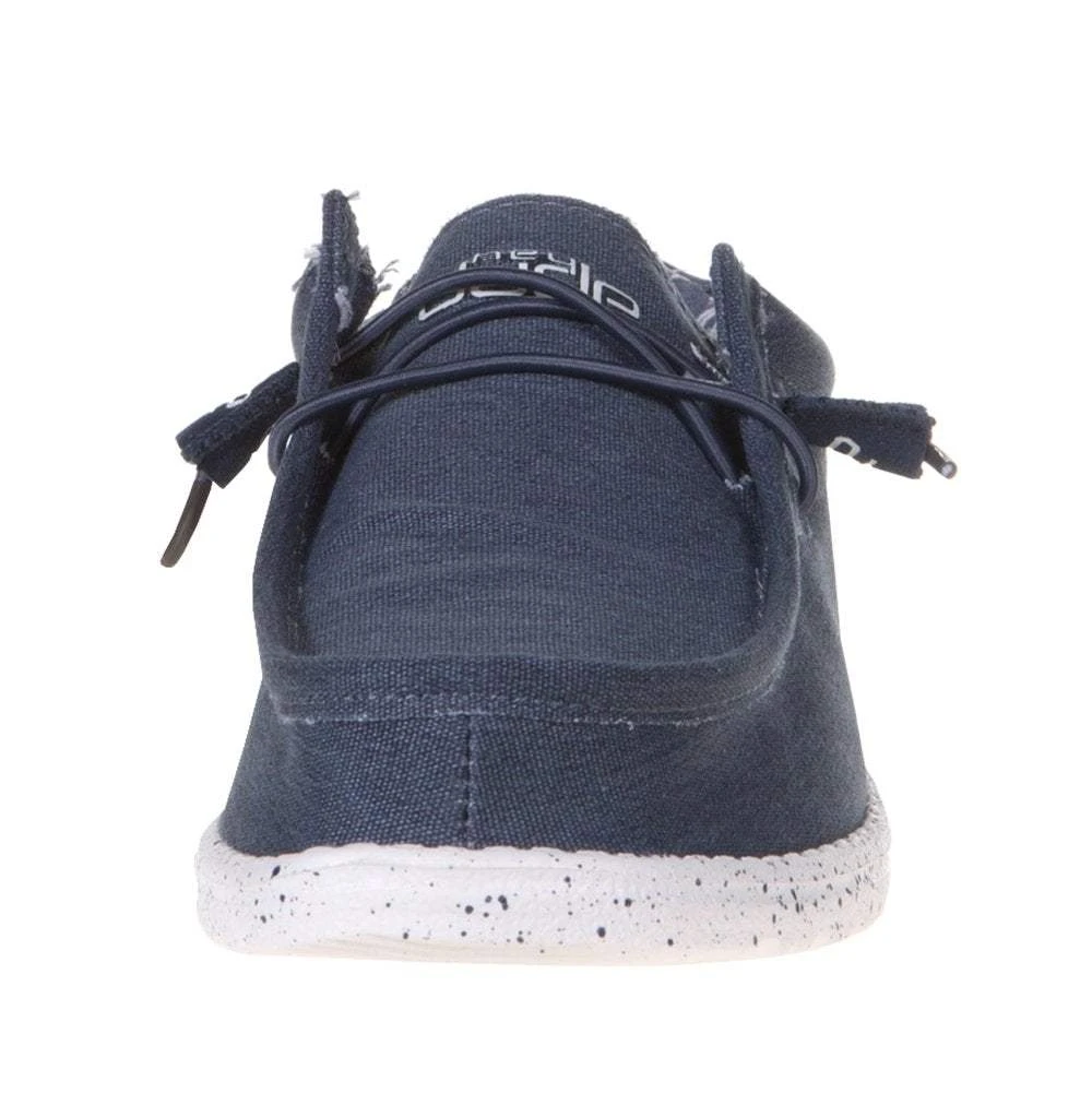Heydude Men's Hey Dude Blue Wally Stretch Casual Shoe - Image 2