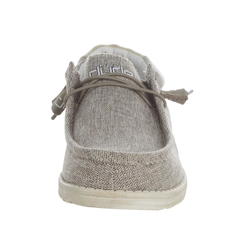 Heydude Men`s Hey Dude Wally Woven Beige Casual Shoe - Image 2