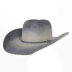 Jw Brooks Custom Hats 50X Blue Roan 4 1/2in. Brim Felt Cowboy Hat