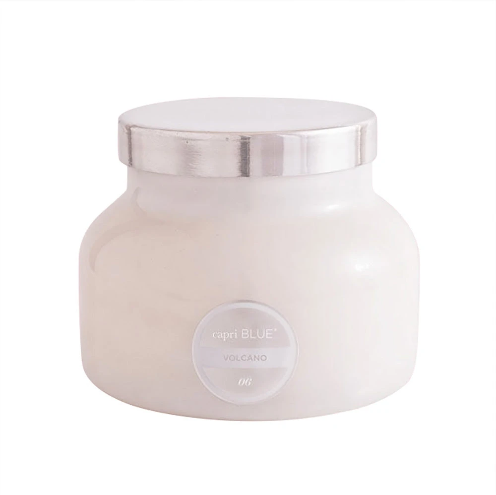 Capri Blue Volcano White Signature Jar Candle