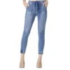 Risen Jeans Women's Mid-Rise Jogger Skinny Jean