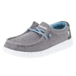 Heydude Youth Hey Dude Wally Sox Sharkskin Casual Shoe