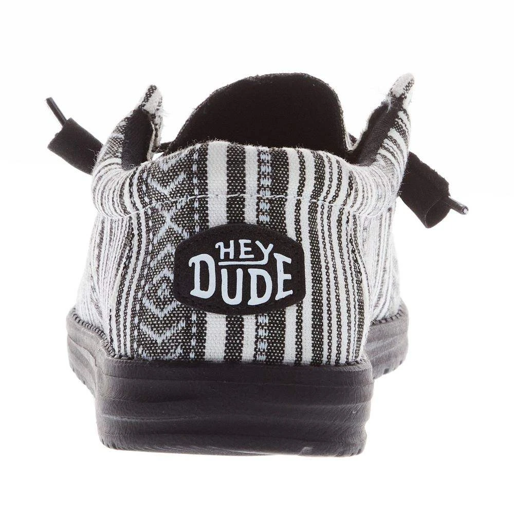 Heydude Men's Hey Dude Wally Serape Black Gravel Casual Shoe - Image 4