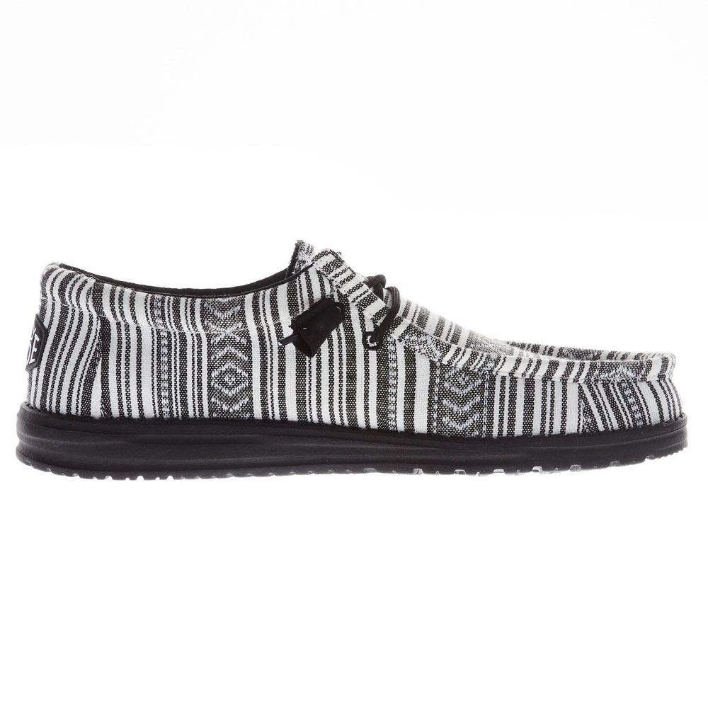 Heydude Men's Hey Dude Wally Serape Black Gravel Casual Shoe - Image 5