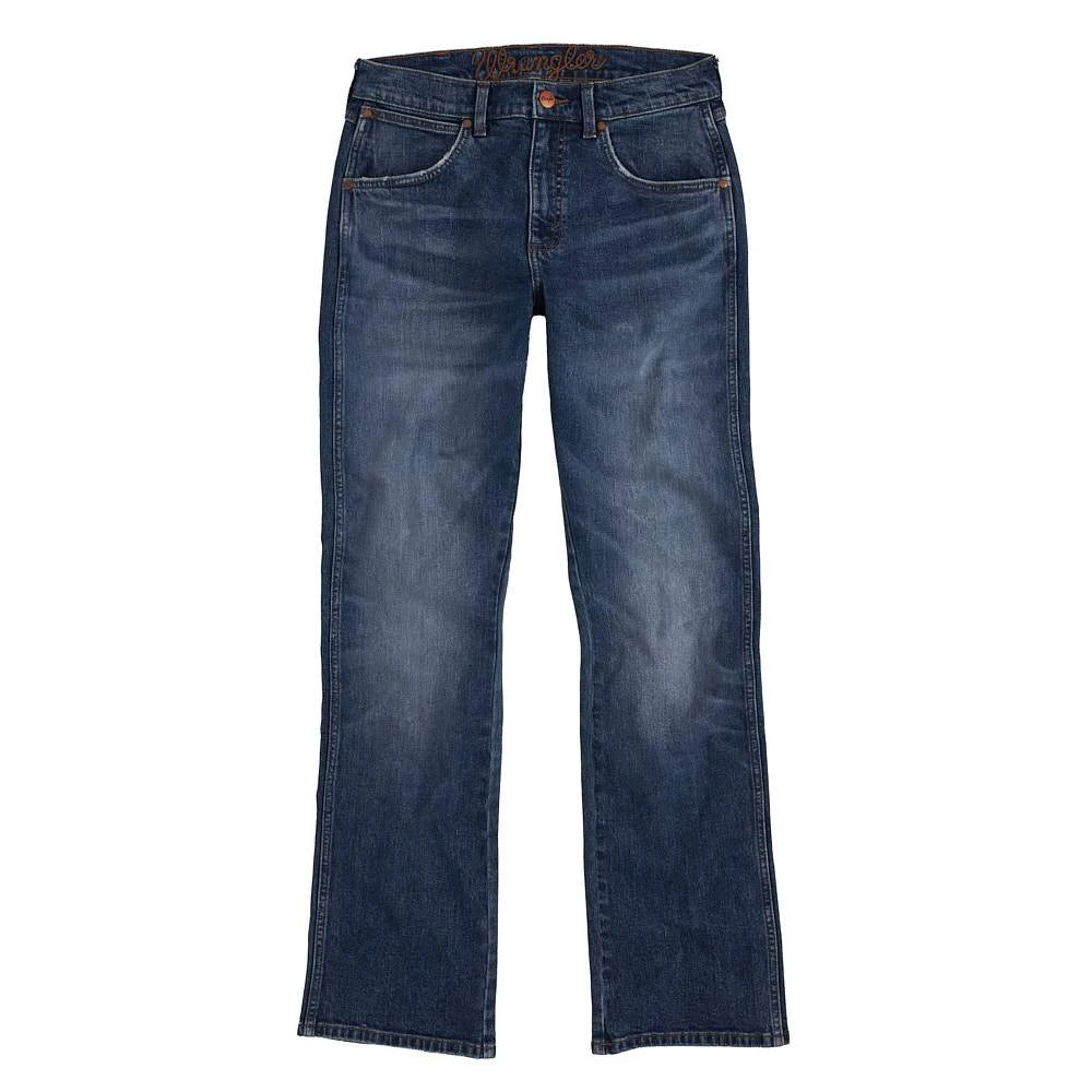 Wrangler Men's Retro Green Jean 77 Slim - Image 5