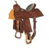 Nrs Competitors NRS Competitor Series Chocolate Youth Roughout Barrel Racing Saddle